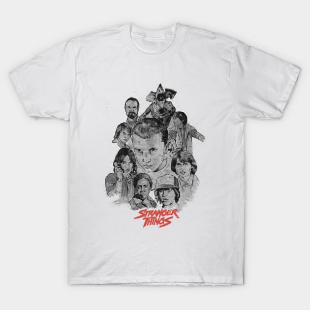 Stranger Things T-Shirt by rjartworks